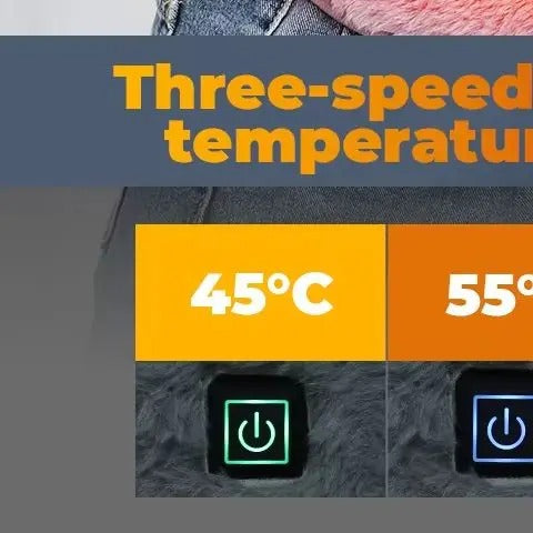 Electric Heating Belt With Hand Pockets Period Cramps Body Joints Pain Menstrual Heating Pad USB Uterus Hand Warmer Menstrual